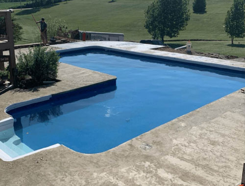 L-Shaped Swimming Pools Manufacturer in Indore